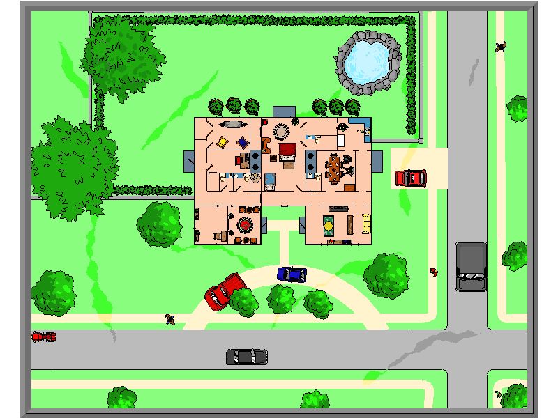 Brian Ramson's map floor plan